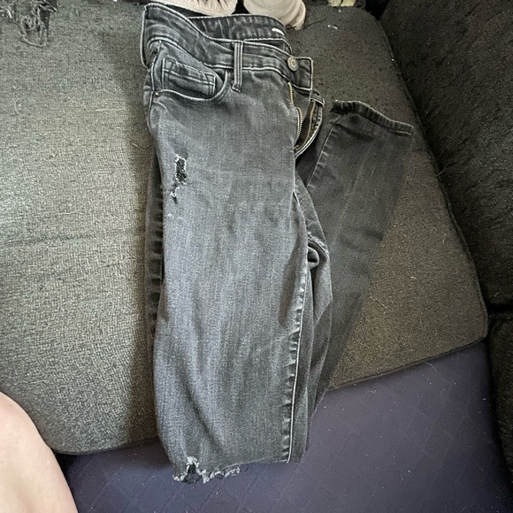 Old Navy Powrr Slim Straight High Rise (secret-slim pockets) - Picture 4 of 5